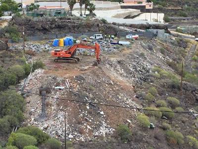 Política Territorial inicia las obras de sellado de dos vertederos en Tenerife