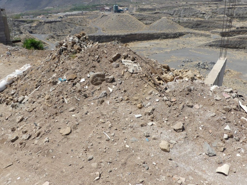 Transición Ecológica inicia la clausura del vertedero de inertes de Gonzalianez en Güímar