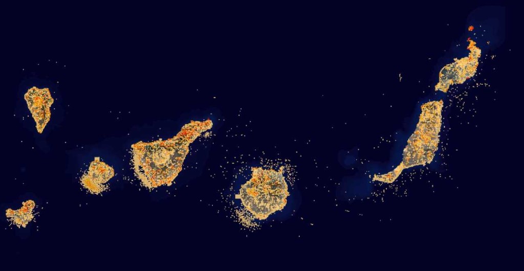 La ACPMN encomienda a Grafcan los Mapas de Cambios y Vertidos de Canarias hasta 2023