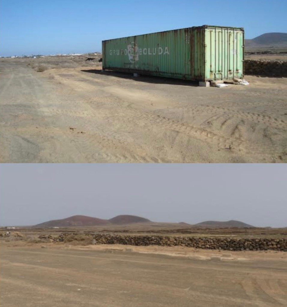 La campaña para la retirada de contenedores ilegales en Fuerteventura arranca con ocho eliminados voluntariamente